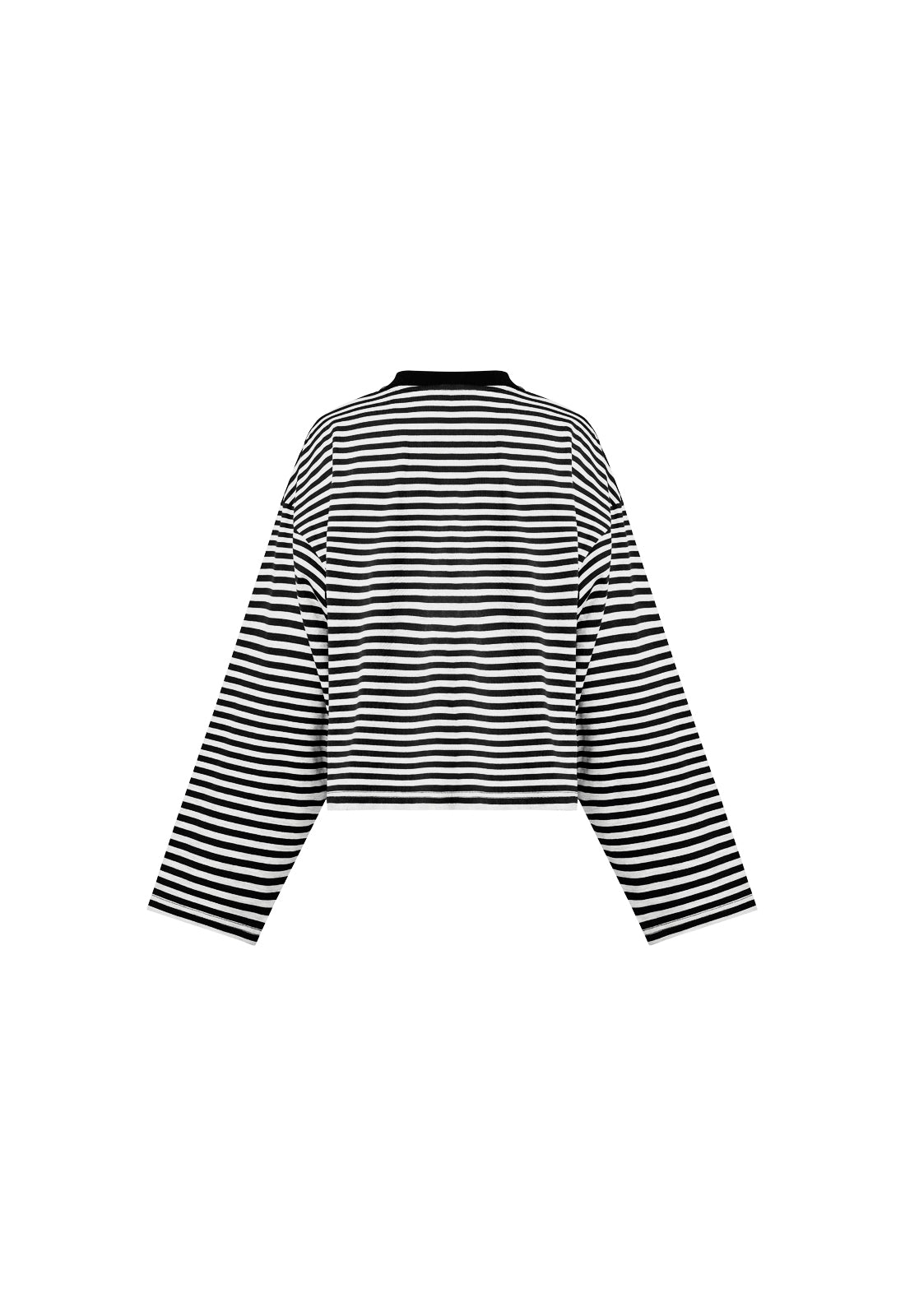 BLOOM LONG SLEEVE - ONYX STRIPE