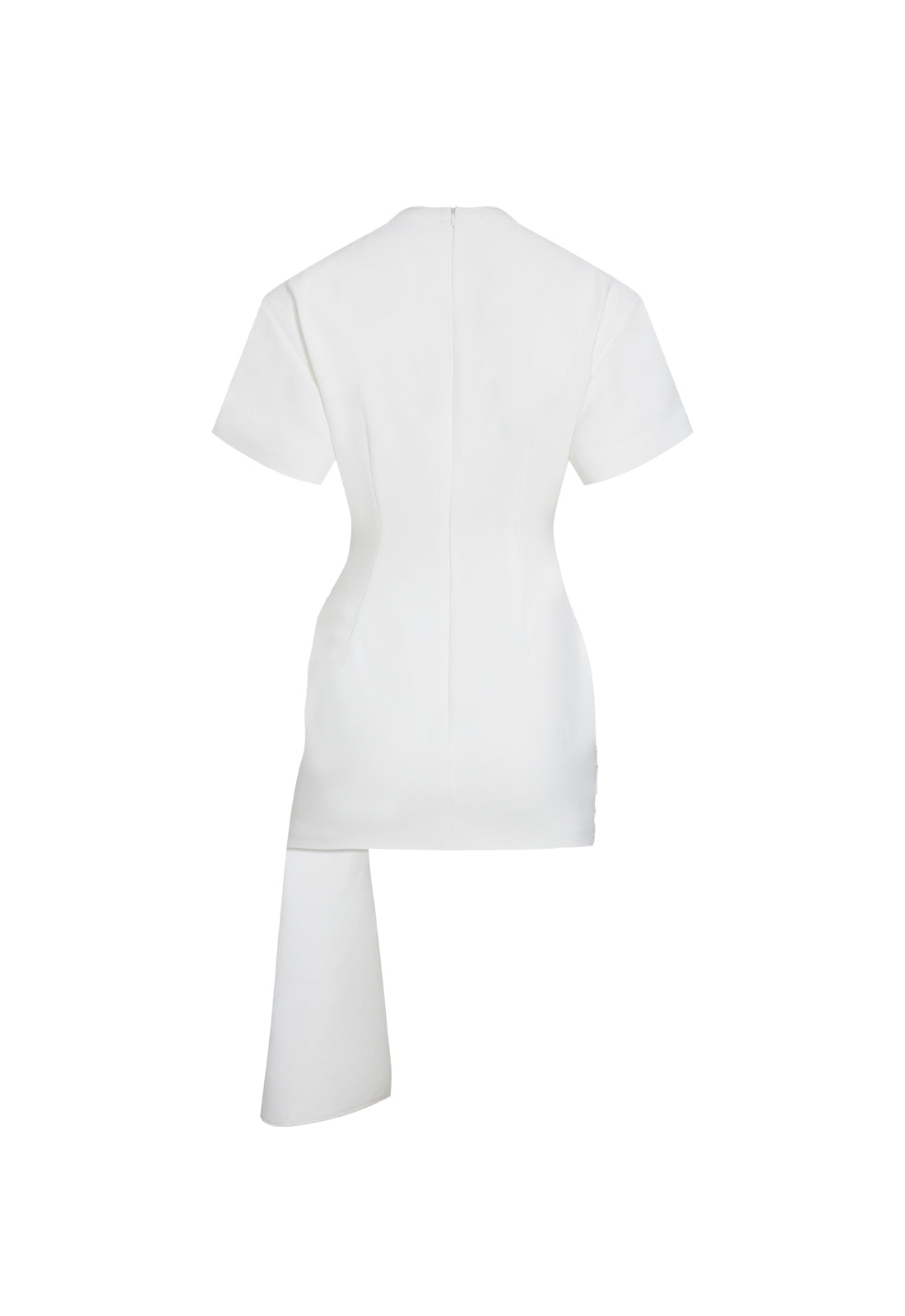 MARTINI MINI DRESS - PORCELAIN