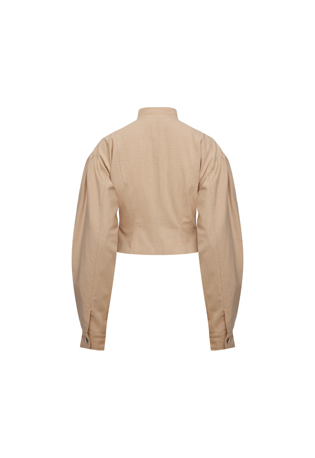 ECLIPSE JACKET - BEIGE PLAID