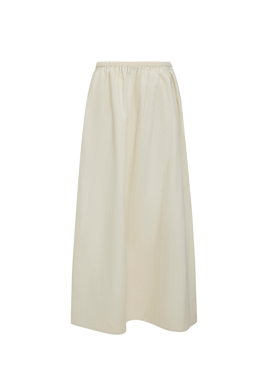 SWEET ESCAPE MAXI SKIRT - OYSTER