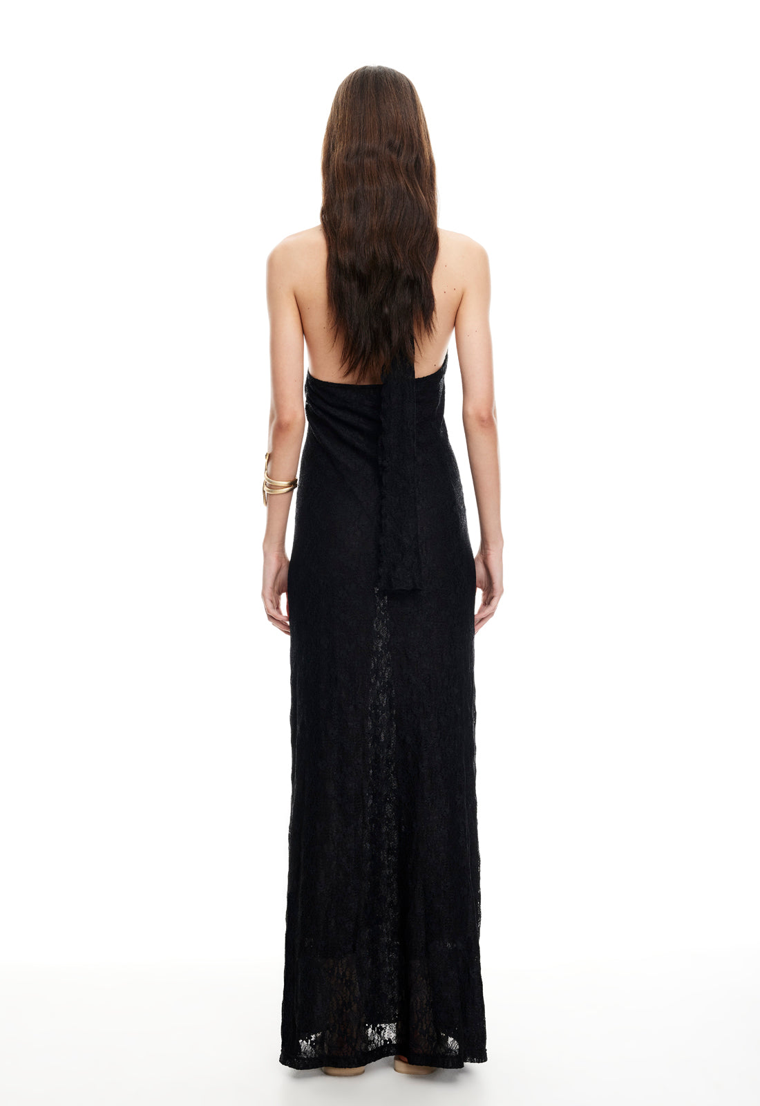 LUX LACE MAXI - NOIR