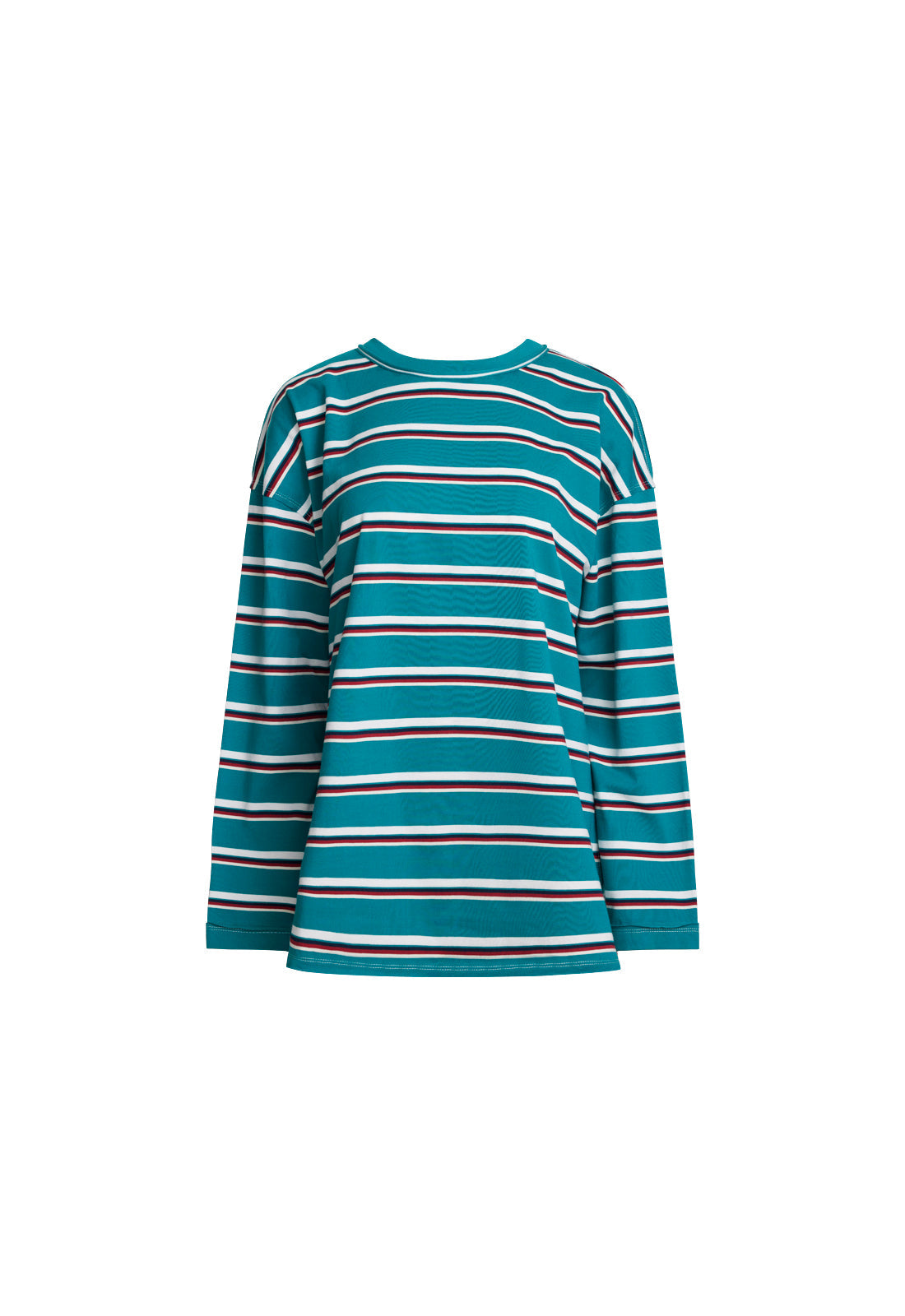 HORIZON LONG SLEEVE - FOREST STRIPE