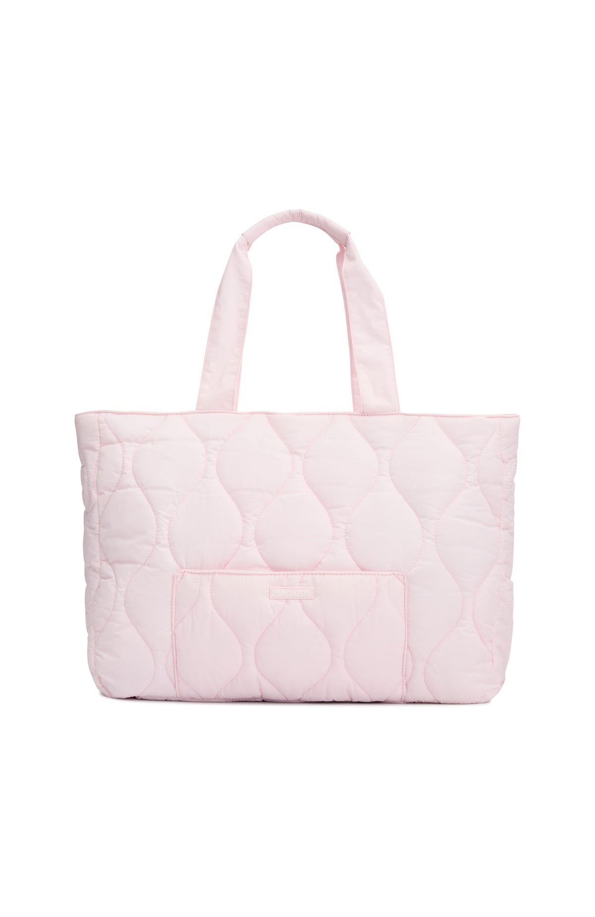 Always Moving Quilted Tote Bag Ballet Pink
