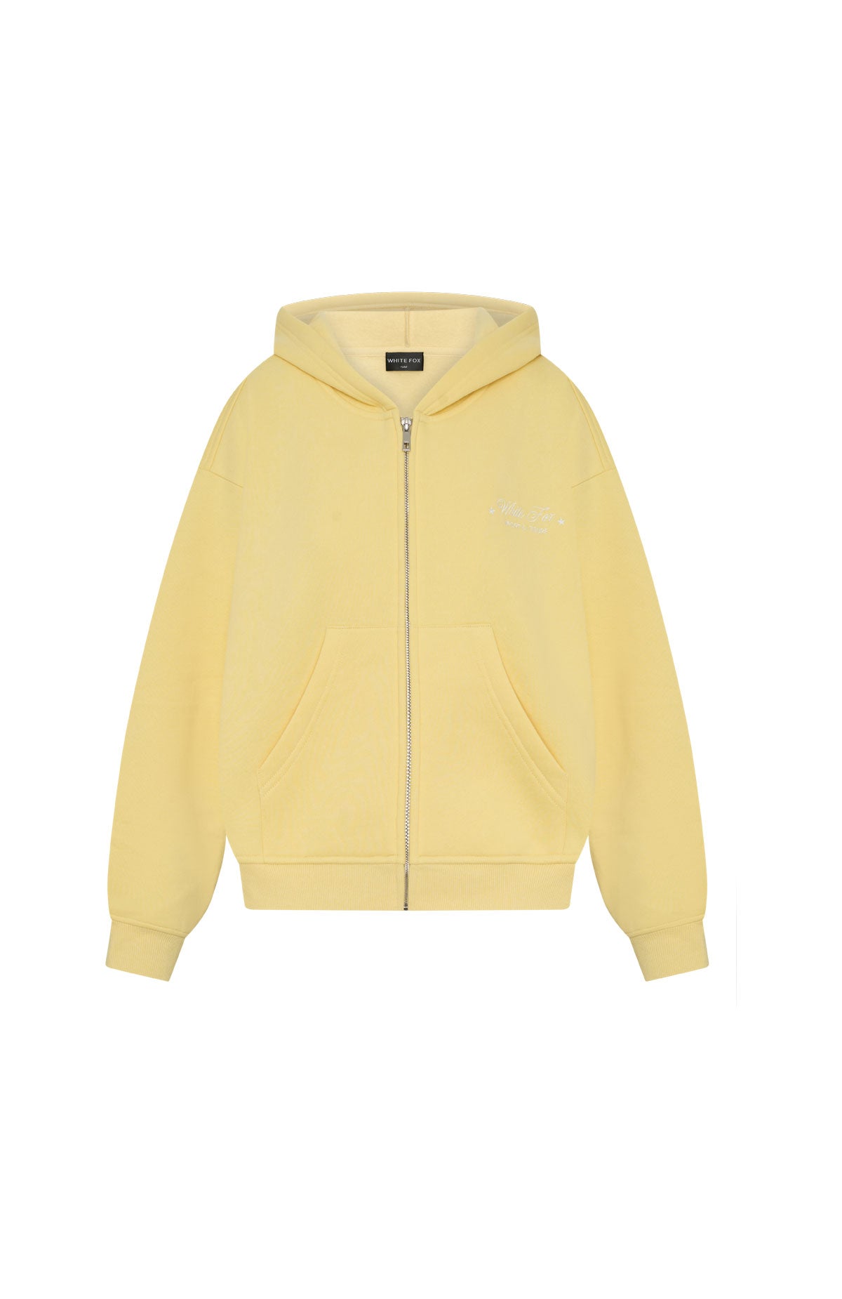 Just Try Again Boxy Zip Front Hoodie Honey