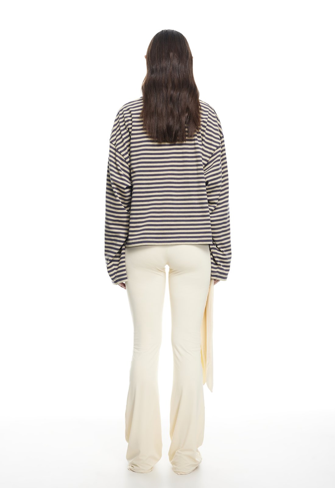 BLOOM LONG SLEEVE - BEIGE STRIPE