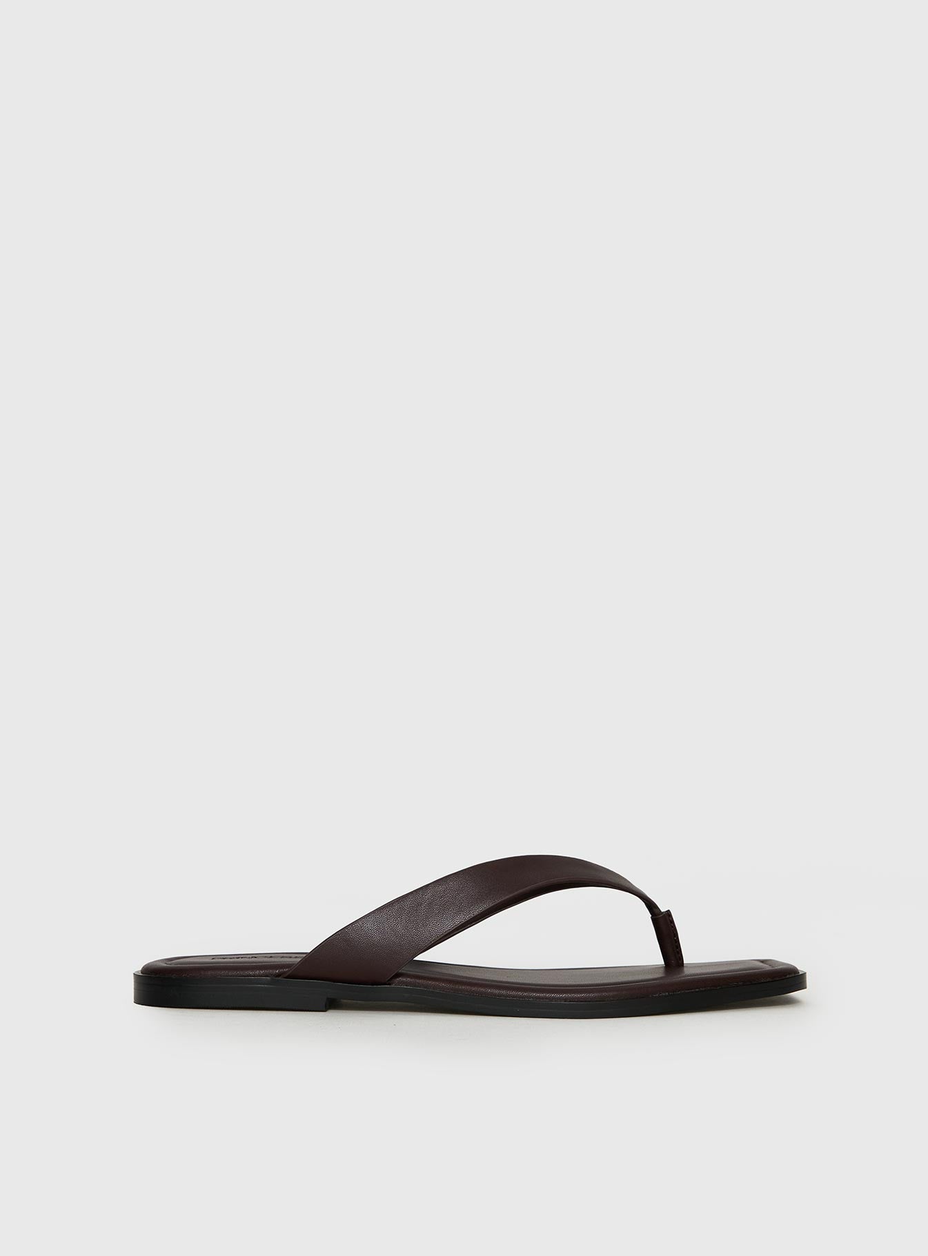 Alara Flat Thong Sandals Brown