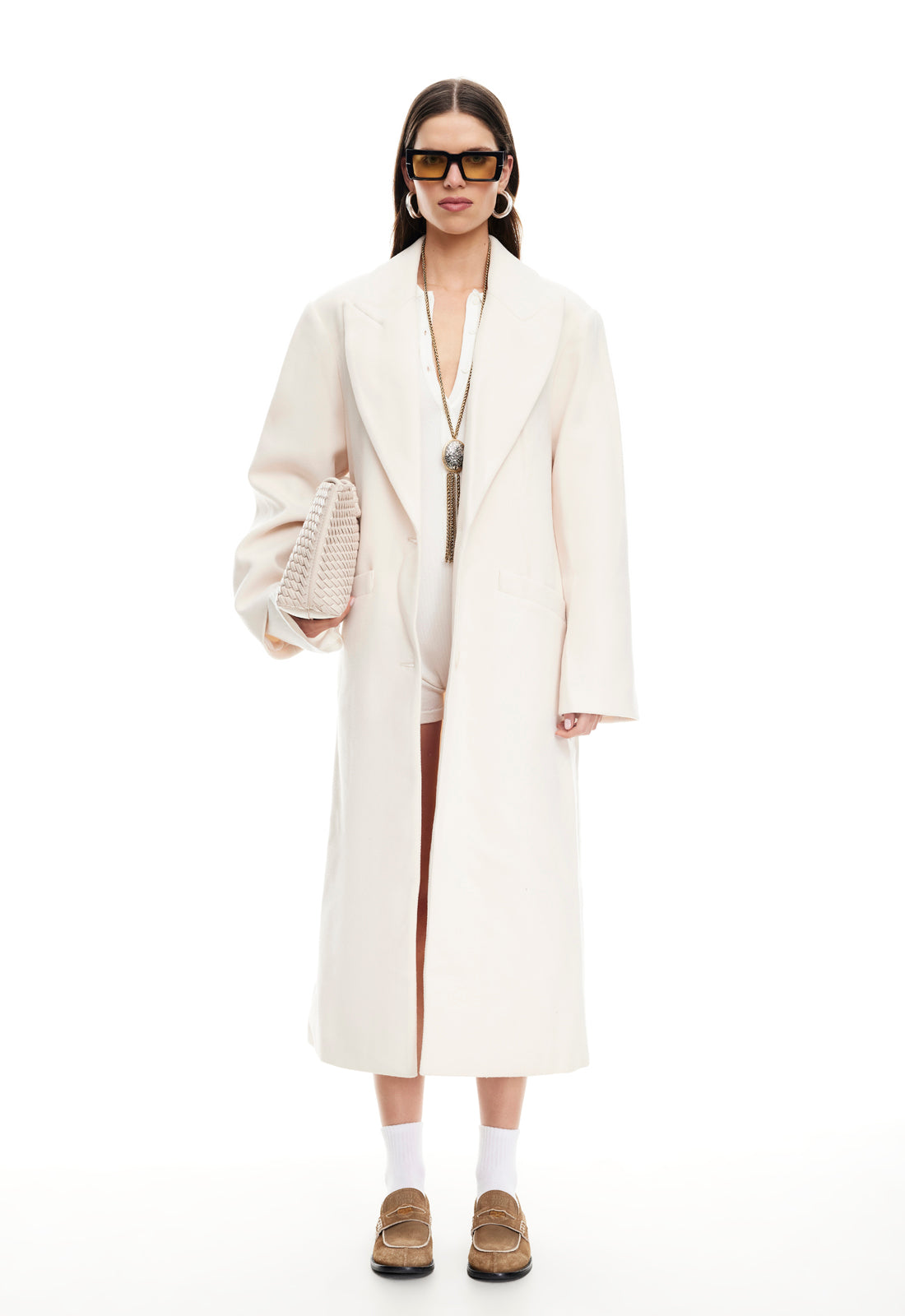 OLSEN COAT - CREAM