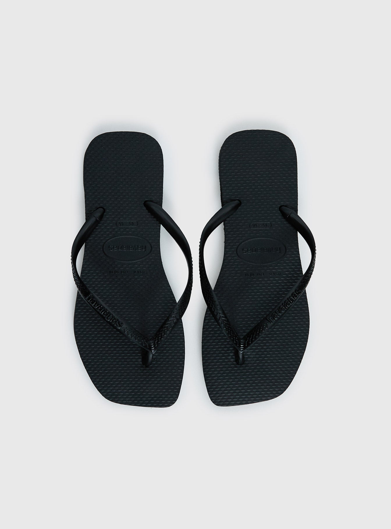 Havaiana Slim Square Flip Flop Black