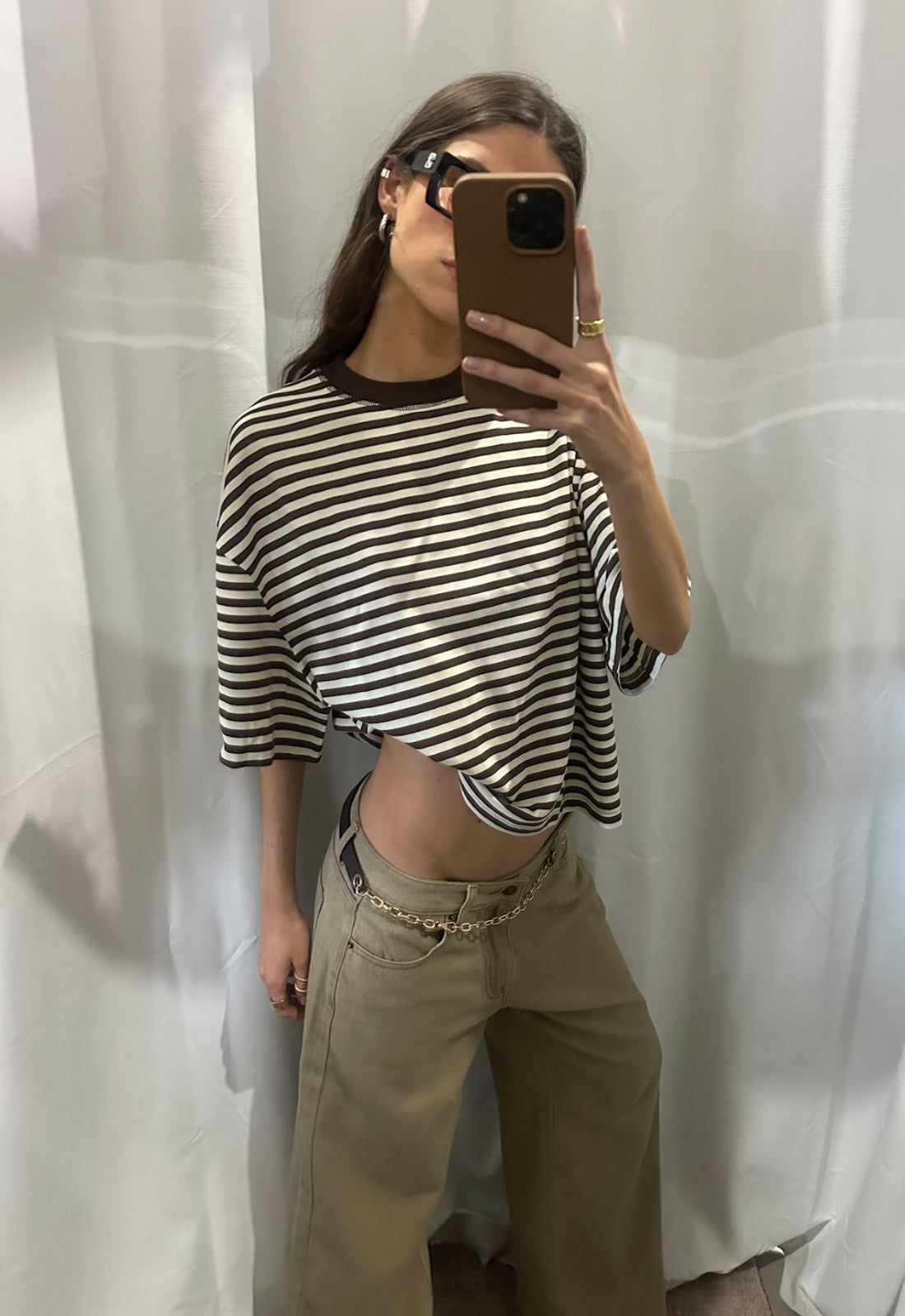 BLOOM SHORT SLEEVE - DARK CHOCOLATE