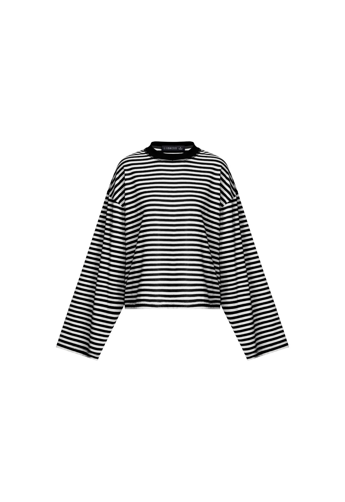 BLOOM LONG SLEEVE - ONYX STRIPE