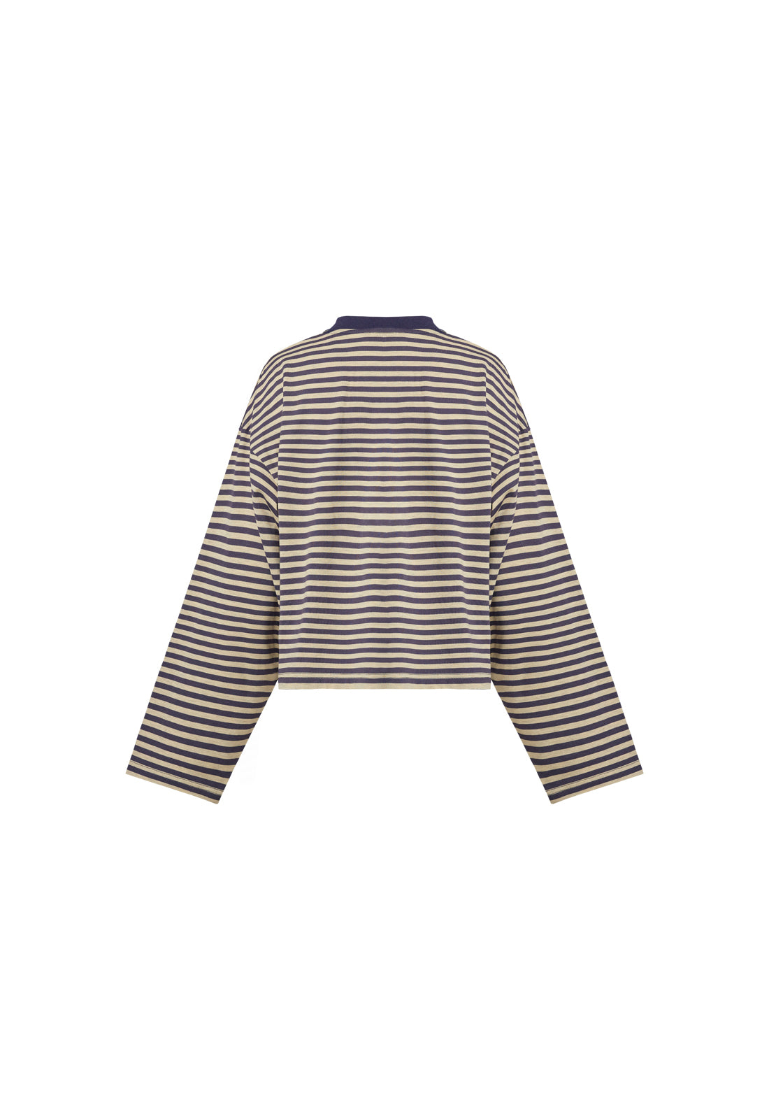 BLOOM LONG SLEEVE - BEIGE STRIPE