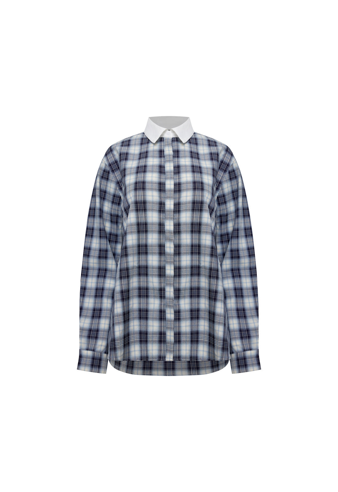 VACANZA SHIRT - NAVY PLAID
