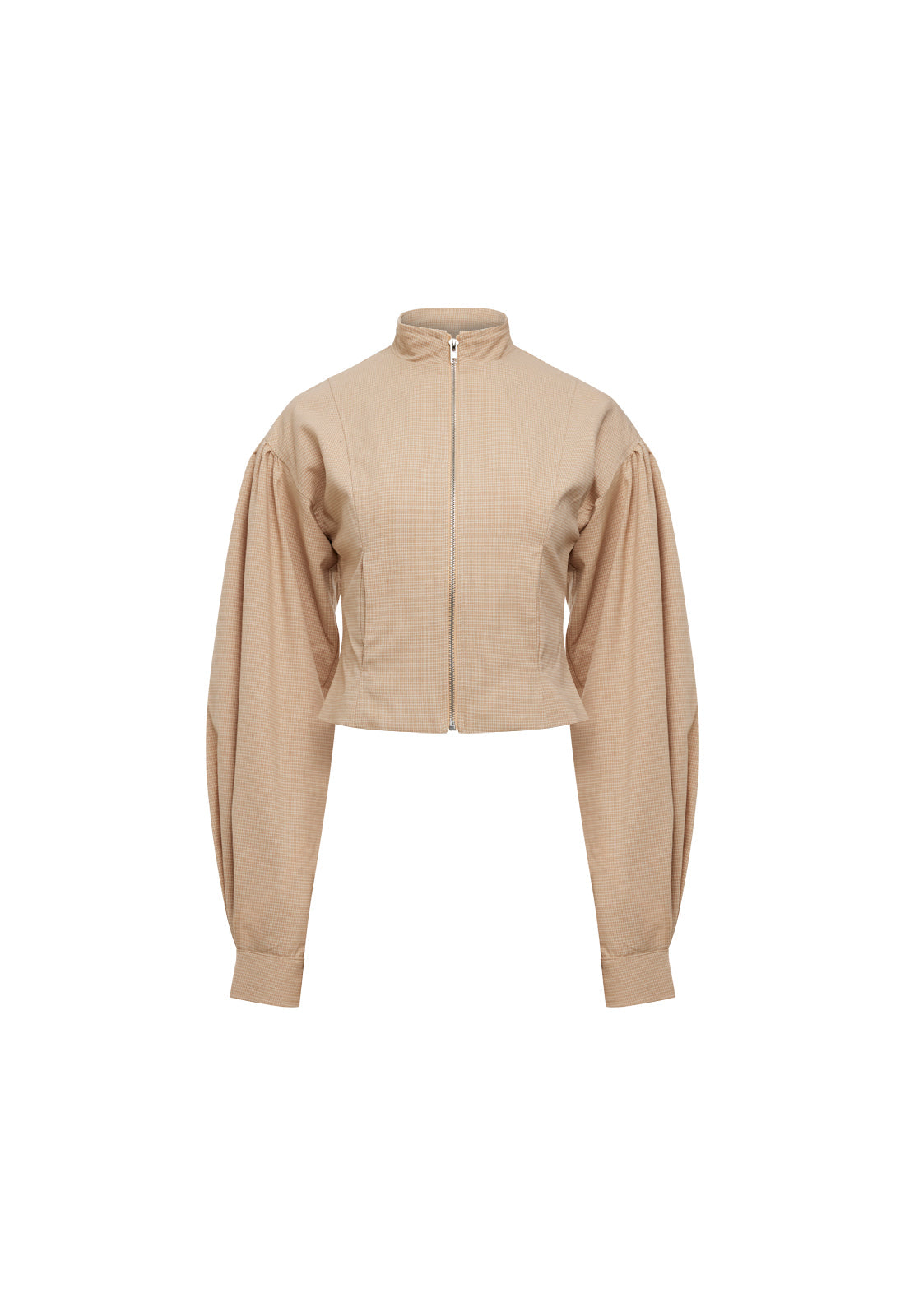 ECLIPSE JACKET - BEIGE PLAID