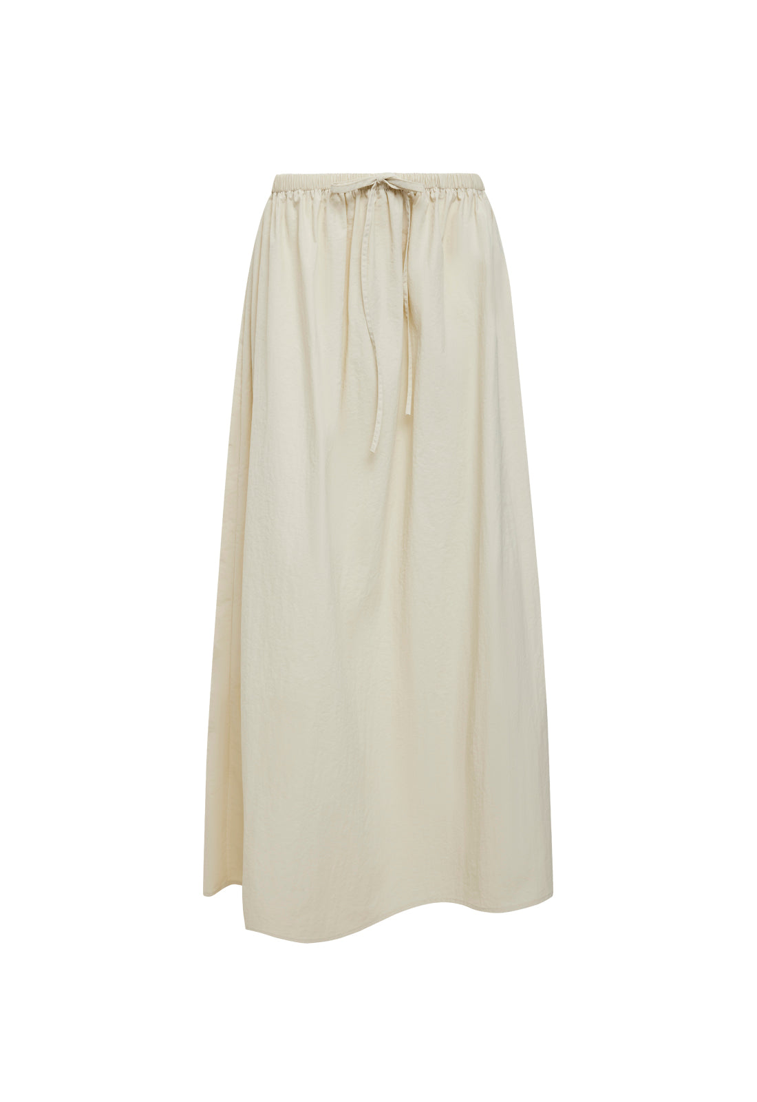 SWEET ESCAPE MAXI SKIRT - OYSTER