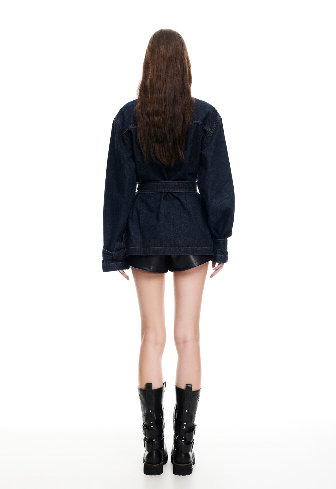 SWEETNESS OVERSHIRT - INDIGO