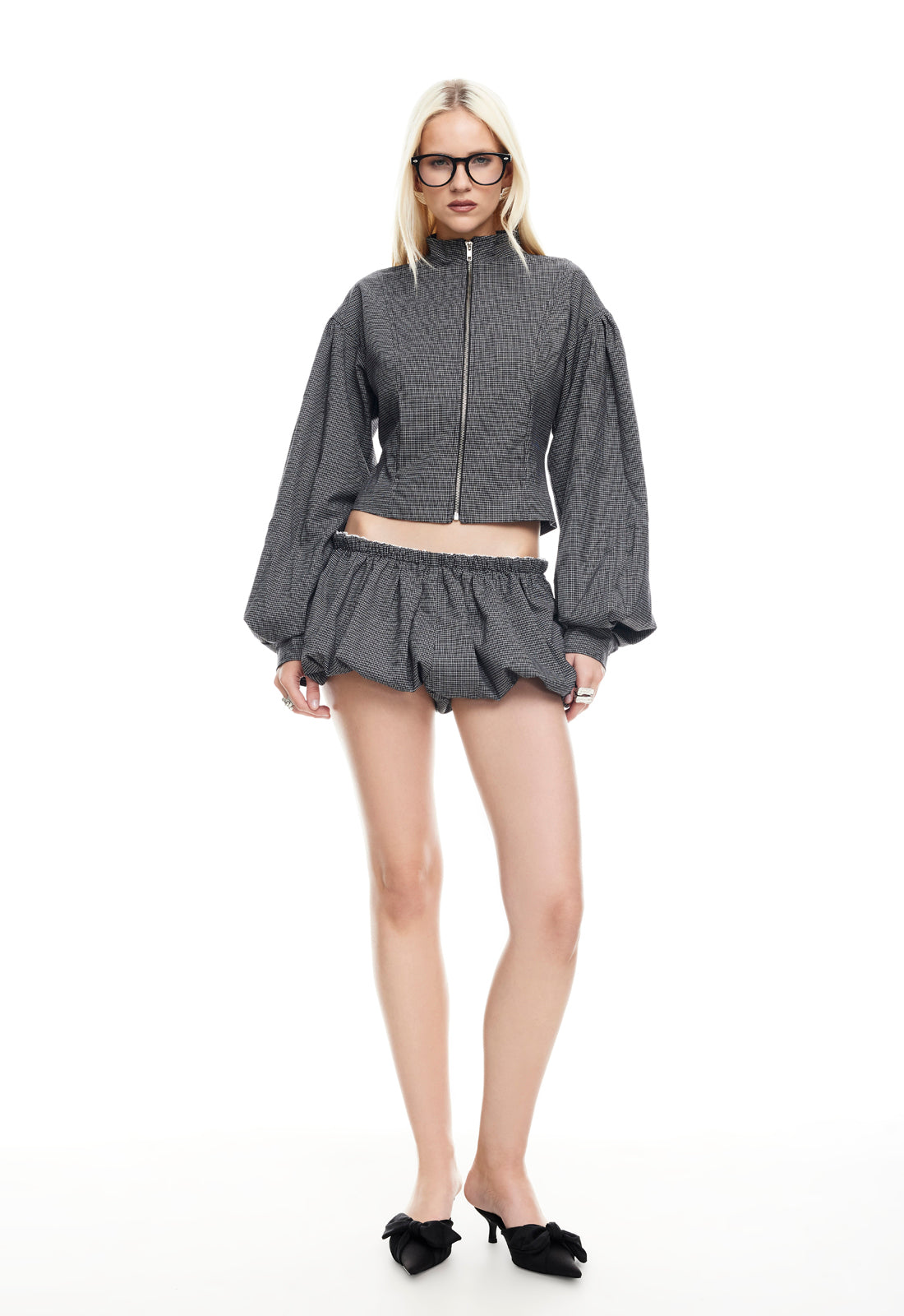 ECLIPSE JACKET - ONYX PLAID