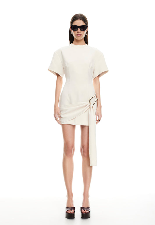 MARTINI MINI DRESS - EGGNOG