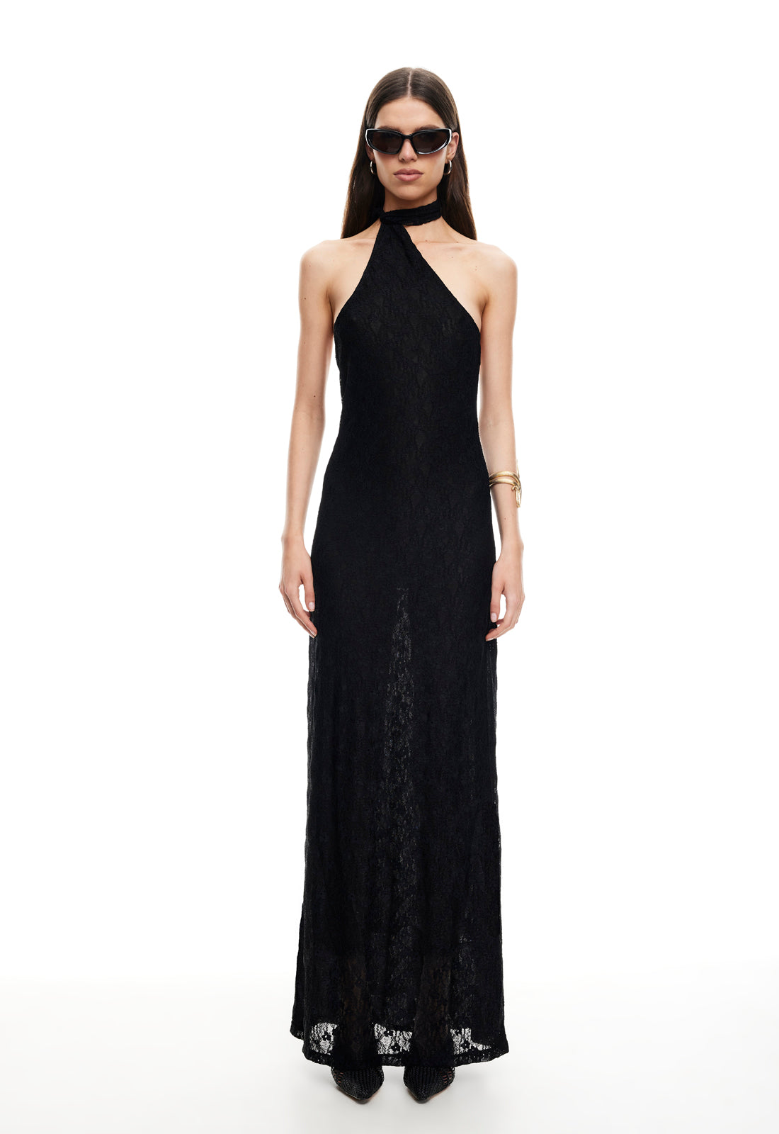 LUX LACE MAXI - NOIR