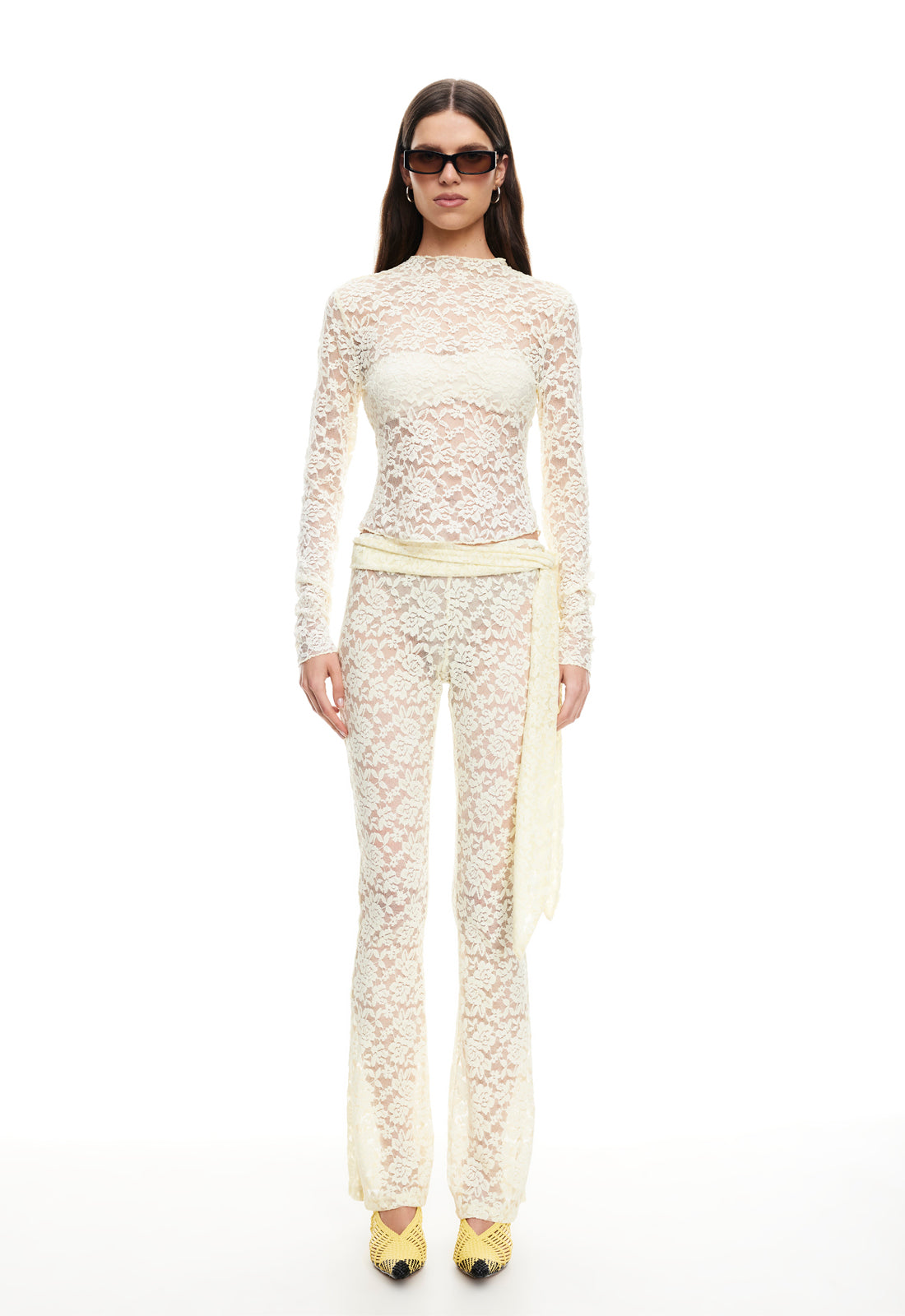 BUTTERFLY PANT - LEMONTINI LACE