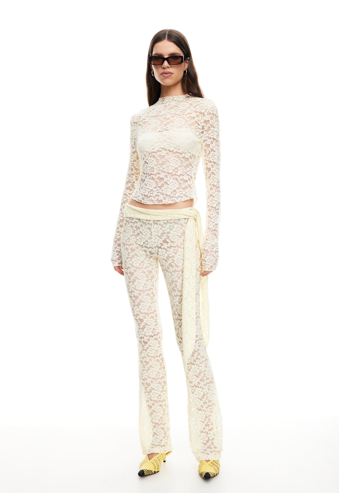 BUTTERFLY PANT - LEMONTINI LACE