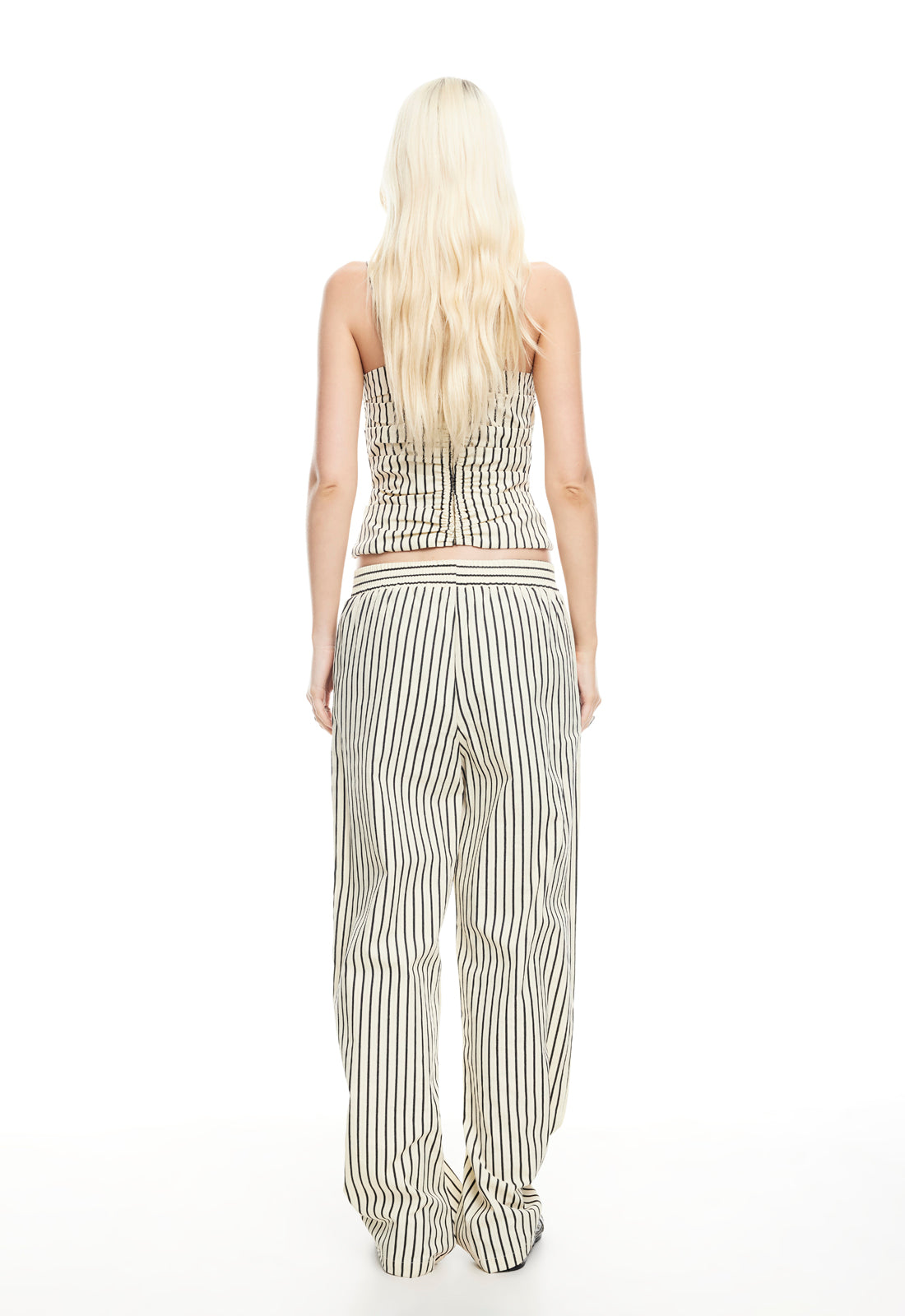 COBAIN PANT - CREAM STRIPE