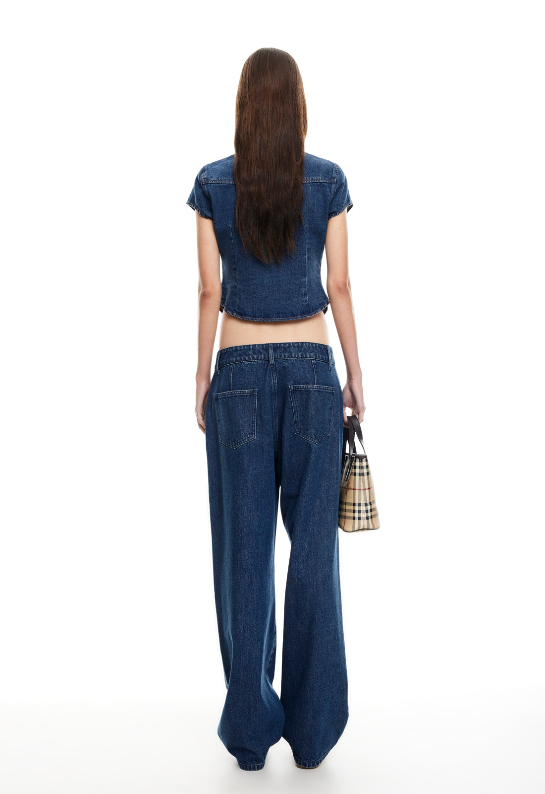 ANCHOR JEAN - MID BLUE