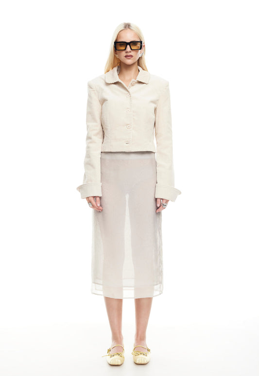 BALMY JACKET - OYSTER