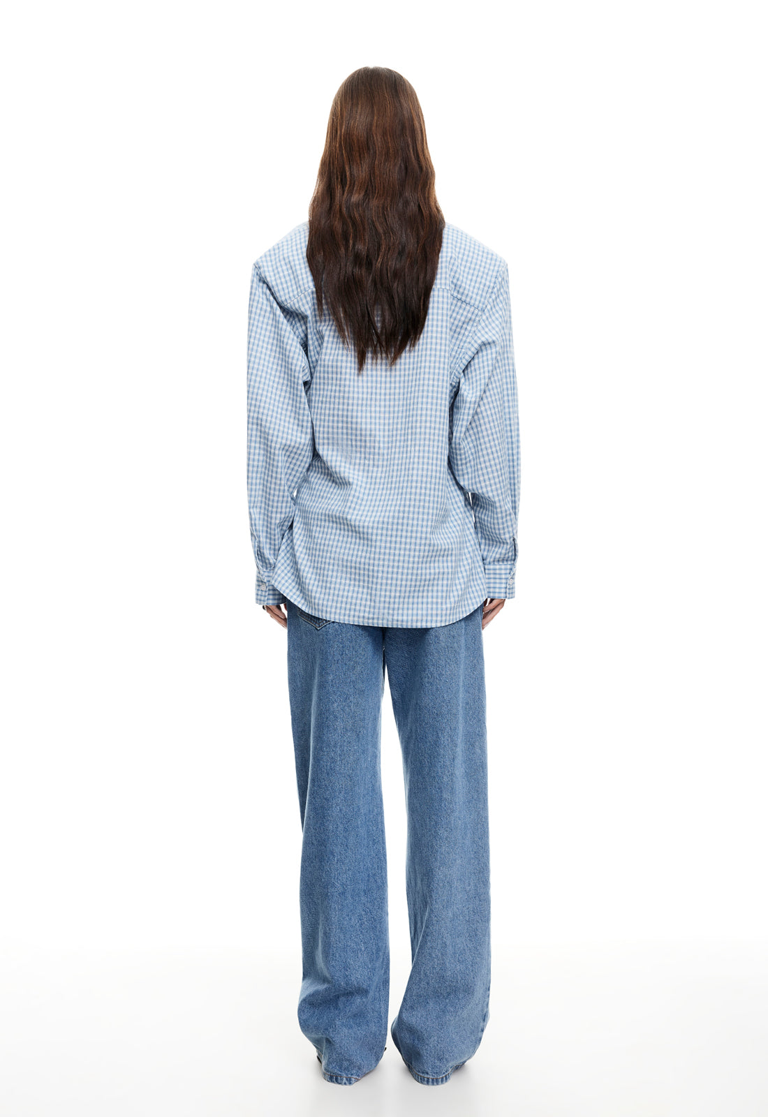 NOTTING HILL SHIRT - BABY BLUE CHECK