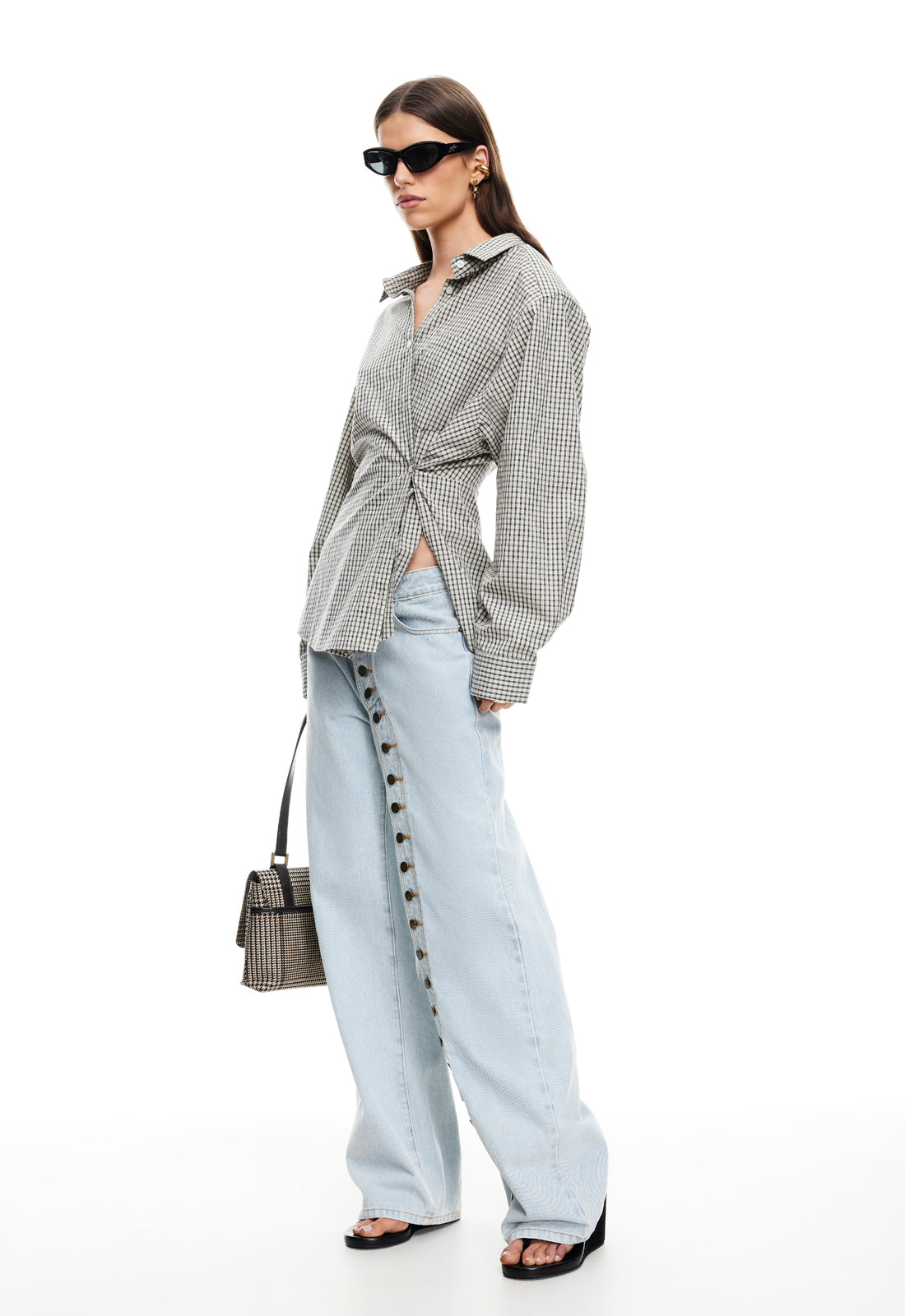 NOTTING HILL SHIRT - CREAM CHECK