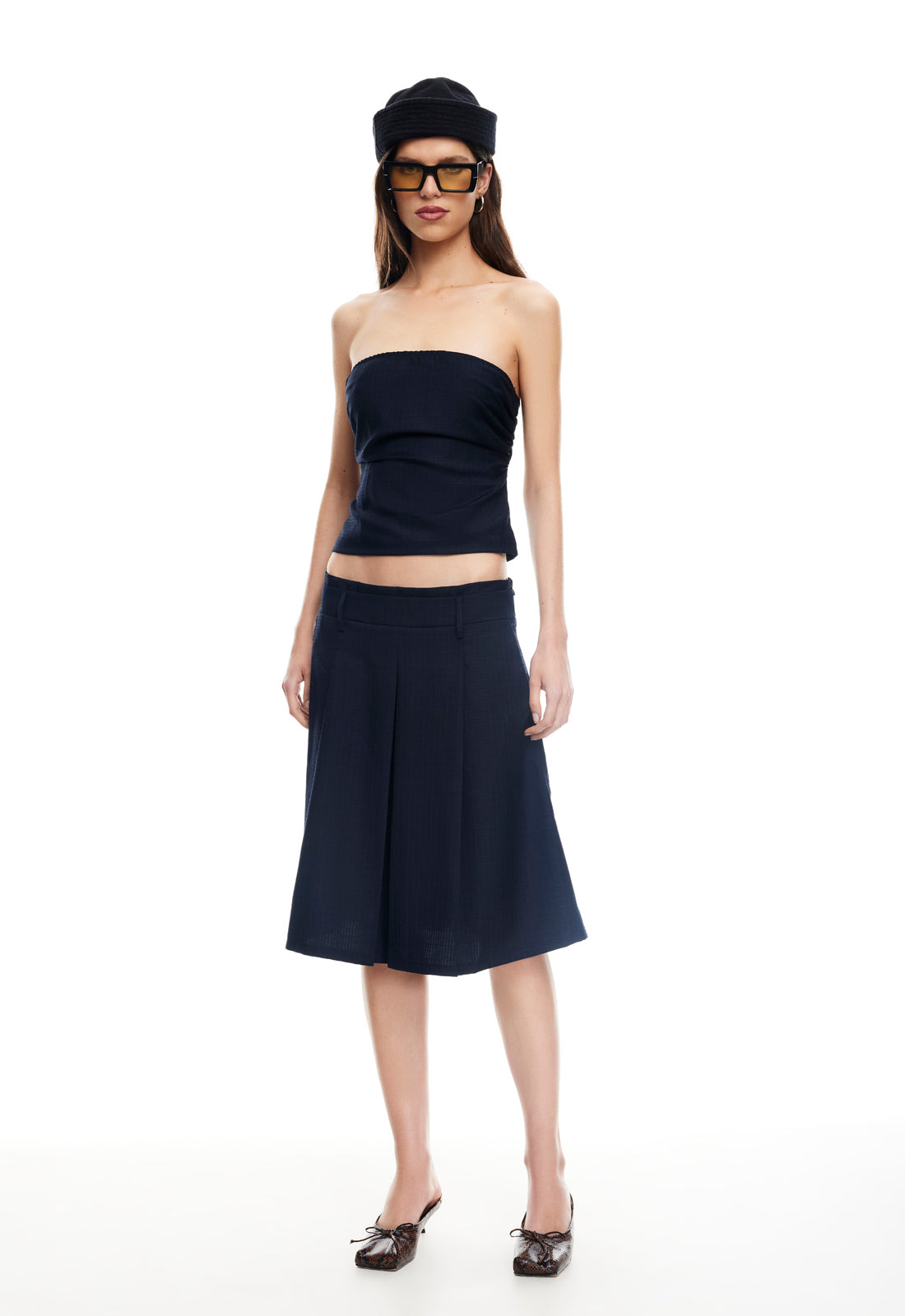 WILD WEST MIDI - MIDNIGHT PLAID