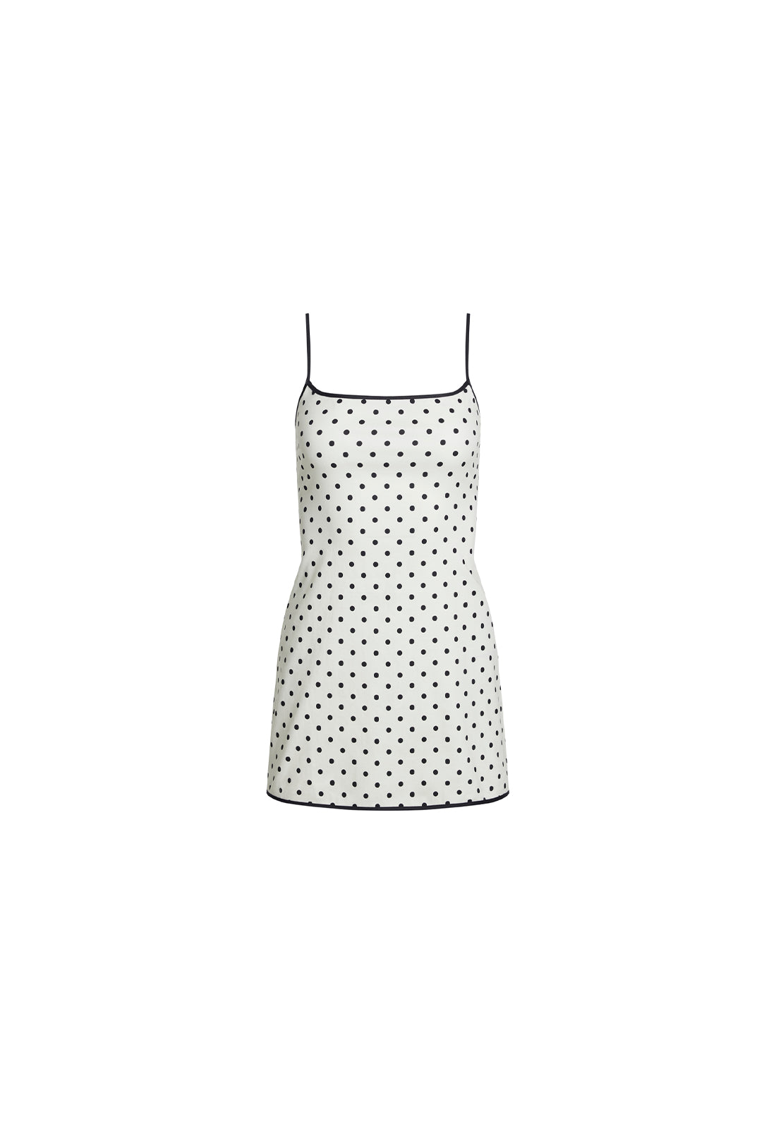 VOYAGE MINI DRESS - MOONLIGHT POLKA